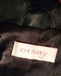 Торг женская кожаная куртка ORSAY р.34 бесплатная доставка возможна. Жіноча шкіряна куртка, фото №11