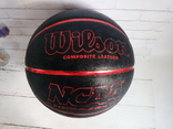 Баскетбольний м'яч Wilson NCAA кожа Розмір 7, photo number 4