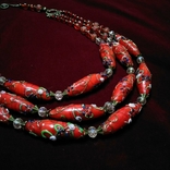 Necklace Venetian glass, photo number 3