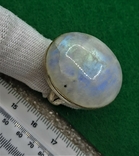 Кольцо Лунный Камень Адуляр, фото №10