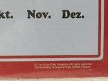 2. Calendar plate. Coca-Cola., photo number 5