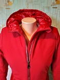 Куртка тепла жіноча комбінована без ярлика Єврозима софтшелл р-р М, фото №5