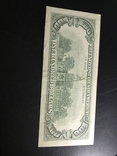 1990 100 * dollar USA / 100 Доларів США банкнота заміщення - зірка / стан, фото №5