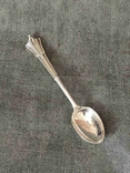 Spoon for coffee, tea, silver, 1883, London, England. (2), photo number 2