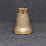Винтажный вызывной колокольчик Германия колокол бронзовый колокольчик бронза крест № 11, photo number 5