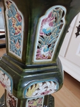 Ceramic table Majolica Birds Flowers Animals. Netherlands., photo number 5