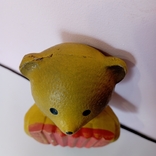 Мишка, губна гармошка, пищалка, стара іграшка СРСР, фото №5