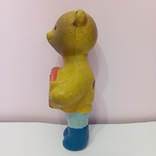 Мишка, губна гармошка, пищалка, стара іграшка СРСР, фото №7