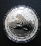 Повний комплект "Рiк Тигра" iнвестицiйних монет Австралii Лунар II, 2010 року, фото №5