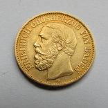 10 марок 1876 г. Баден, фото №2