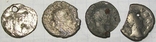 Денарии Древнего Рима. 2 серебр., 2 лимесных. 4 штуки., фото №3