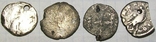 Денарии Древнего Рима. 2 серебр., 2 лимесных. 4 штуки., фото №5