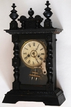 JUNGHANS wall clock with chime workers 1890 year, photo number 2