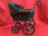 Старинная коляска для антикварных кукол Германия, фото №5