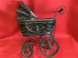 Старинная коляска для антикварных кукол Германия, фото №7