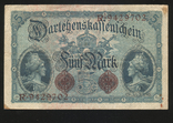 Рейх 1914 р. 5 марок., photo number 2