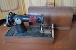 Portable sewing machine "Podolskaya, PMZ named after Kalinin". Manual drive. USSR. Working No. 2, photo number 5