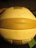 Soccer ball signed by Dynamo masters Kyiv 1981, photo number 5