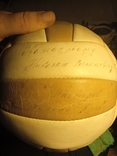 Soccer ball signed by Dynamo masters Kyiv 1981, photo number 6