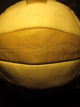 Soccer ball signed by Dynamo masters Kyiv 1981, photo number 11