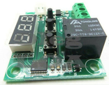 Цифровой термостат термореле терморегулятор цифровой W1209 для инкубатора, фото №2