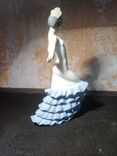 Фарфоровая статуэтка Танцовщица Фламенко Lladro Nao. Ручная работа 1983 Испания, фото №7
