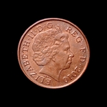 Великобритания 1 пенни 2010 г. - Елизавета II, фото №2