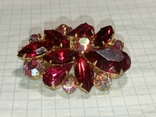 Vіntаžna rubіnova brooch, photo number 12