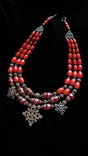 Necklace zgarda coral, photo number 2