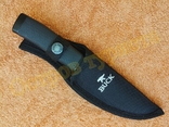 Охотничий Нож Buck 009 Black с чехлом 56HRC 440C реплика, фото №11