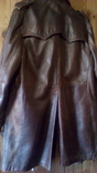 Leather raincoat, photo number 6