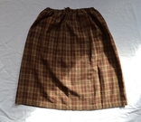 Old Ukrainian skirt, skirt. Length 65 cm. In the belt 30-63 cm. No. 2, photo number 3