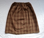 Old Ukrainian skirt, skirt. Length 65 cm. In the belt 30-63 cm. No. 2, photo number 5