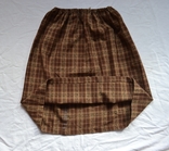 Old Ukrainian skirt, skirt. Length 65 cm. In the belt 30-63 cm. No. 2, photo number 6