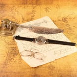 Men's wristwatch Wandolec regulator Leonville Swiss, semi-skeleton with crystals, photo number 5