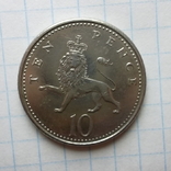 Велика Британія 10 пенсів, 1992 Новий тип: 24.5 мм, 6.5 г, фото №4