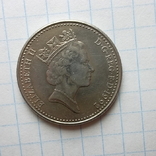 Велика Британія 10 пенсів, 1992 Новий тип: 24.5 мм, 6.5 г, фото №5