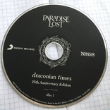 Два диска PARADISE LOST DRACONIAN TIMES - 25th Anniversary Edition (2CD) Sony music 2020, photo number 7