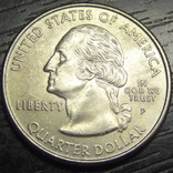 25 центів 1999 P США Коннектікут, фото №3