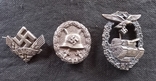6 наград и знаков 1918-1945 вермахта. Реплики, фото №3