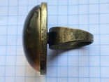 Кольцо матрешка бронза оргстекло, фото №7