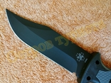 Нож для выживания 4028A Grey c компасом огнивом точилкой стеклобоем 27 см, numer zdjęcia 6