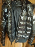 Новая молодежная зимняя куртка-пуховик philipp plein. Оригинал - италия, фото №3