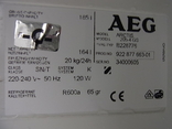 Морозильна камера AEG 5 ящиків 185 літрів 150х60 см № - 1 з Німеччини, photo number 9