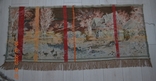 Vintage tapestry "Rural landscape". Production of the GDR. From the USSR. Size 150x67 (60) cm. No. 2, photo number 9