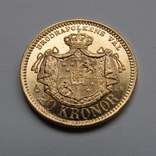 20 крон 1884 г. Швеция, фото №5