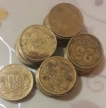 Coins of Ukraine 25 kop.1994, photo number 2