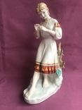 Statuette of Viper. Porcelain, captivity. Porcelain., photo number 2