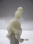 Vintage figurine geisha jade jade 326 gr, photo number 6