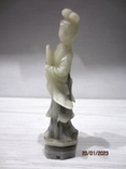 Vintage figurine geisha jade jade 326 gr, photo number 8